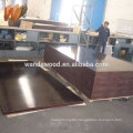 12mm black waterproof laminated marine plywood, film faced shuttering plywood sheet